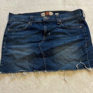 Denim Mini Skirt